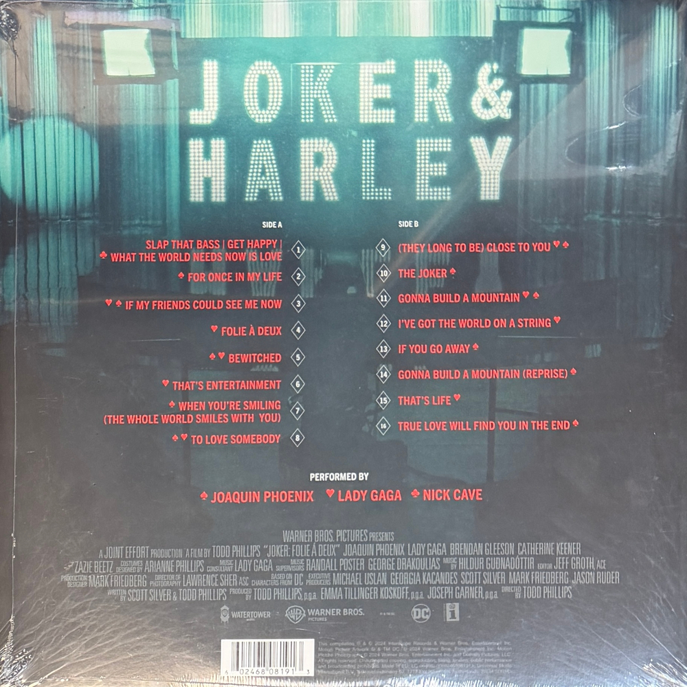 Виниловая пластинка Phoenix, Gaga ‎– Joker: Folie À Deux - Music From The Motion Picture LP Red