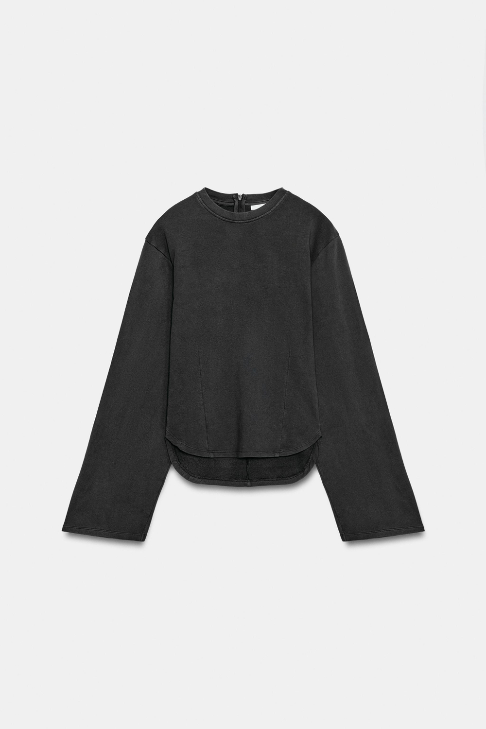 ТОЛСТОВКА С ДЛИННЫМИ РУКАВАМИ — ZARA