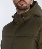Пуховая куртка NEW YORK HOODED Tommy Hilfiger - хаки(MW0MW32786)
