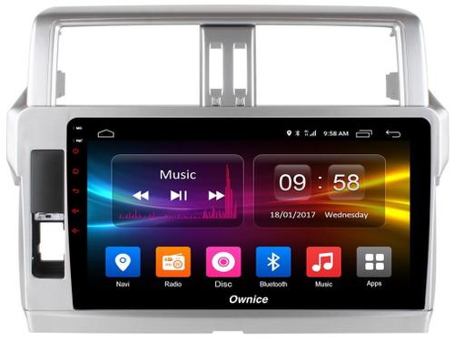 Магнитола для Toyota Land Cruiser Prado 150 2014-2017 - Kuberg OL-1614 QLed, Android 12, Быстрая, CarPlay, 4G SIM-слот