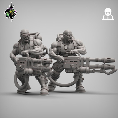 Catachan Heavy Flamers