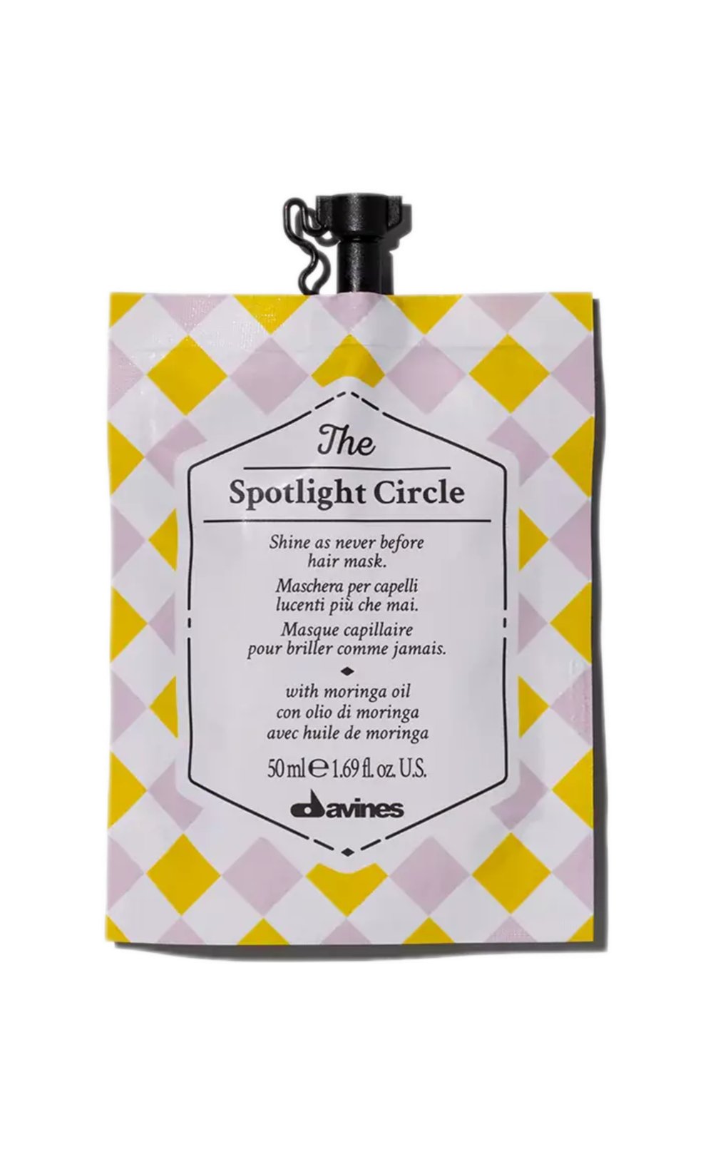 Davines The Spotlight Circle 50ml — маска для экстремального блеска волос