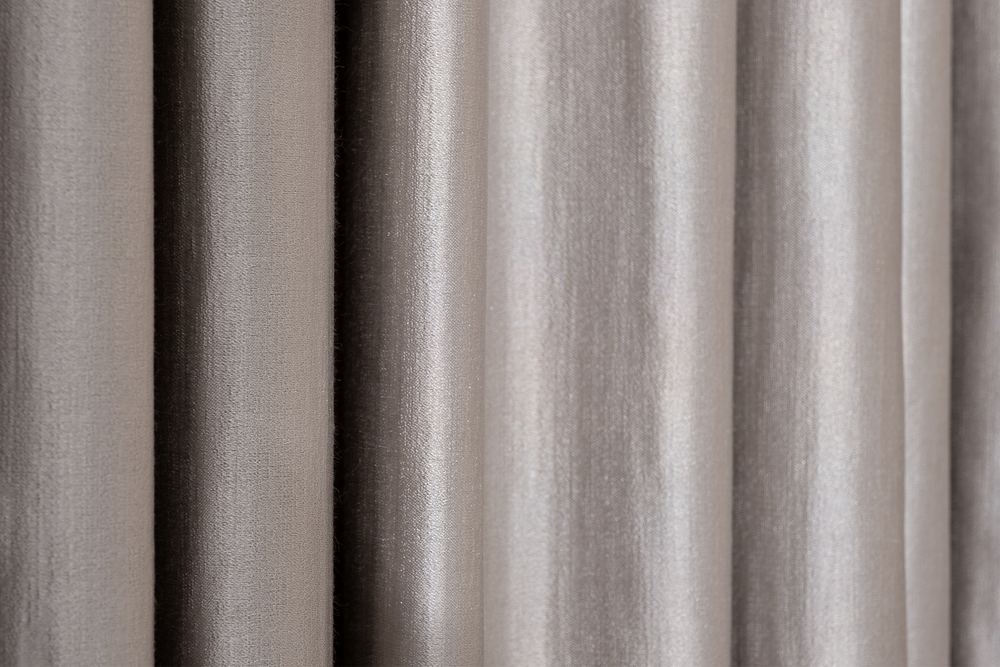 Ткань Портьера 260x275 Garda Decor Euphoria серая Серый