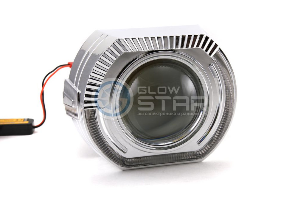 Бленда (маска) для линз BMW 2.0 Led (Left Левая) ДХО с функцией притухания 3.0 дюйма, 1шт