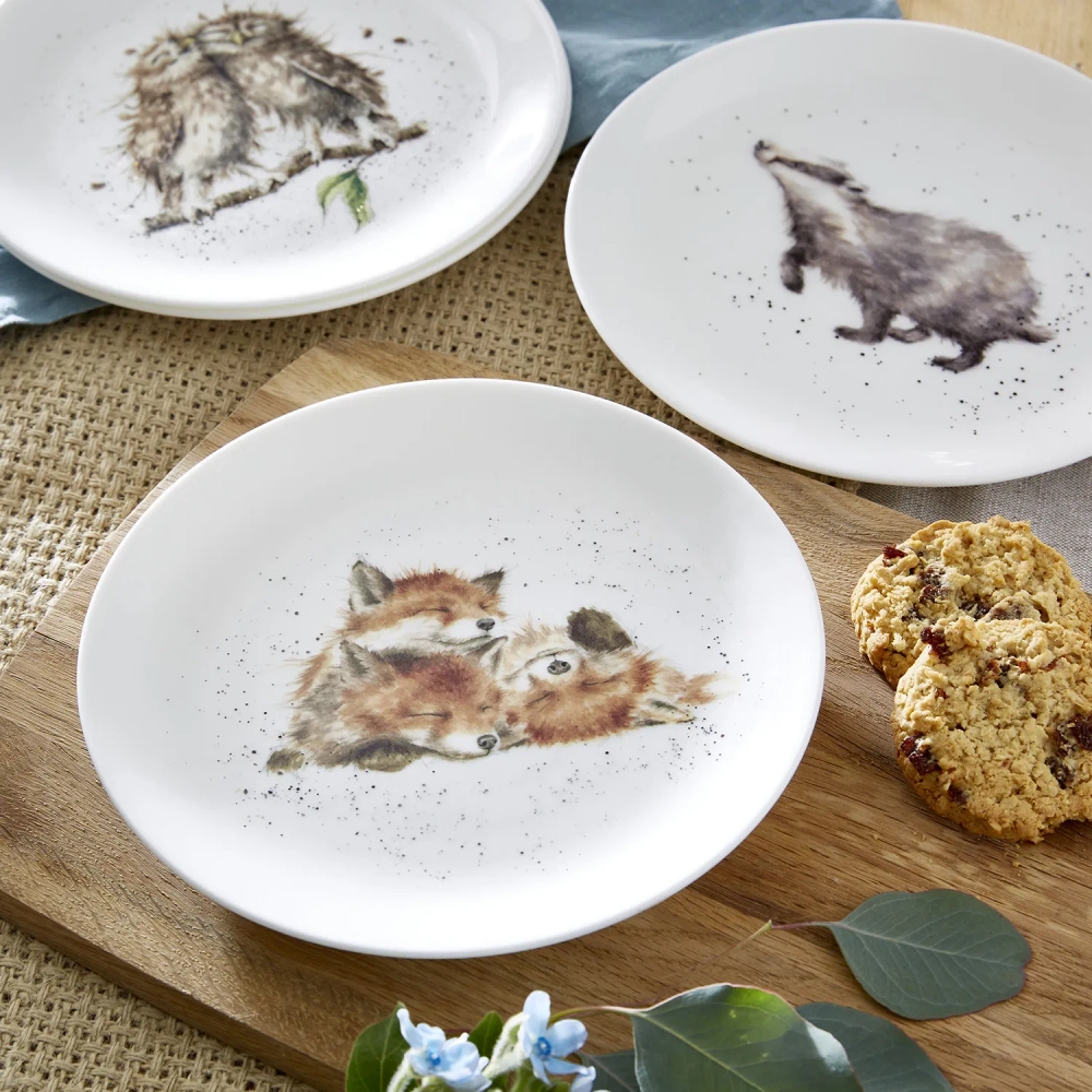 Royal Worcester Тарелка Wrendale Designs 21см завтраковая борсук PT-WNB5658-XB-A
