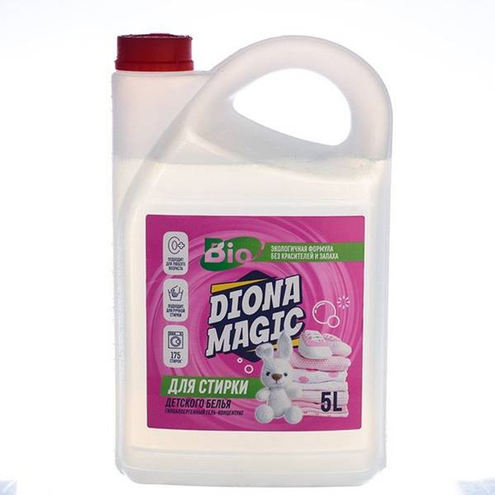 Diona Magic гель концентрат для стирки Детского белья 3,0л *4