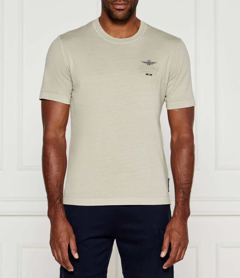 Футболка Aeronautica Militare - бежевый(TS2302J652)