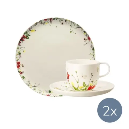 Rosenthal Кофейный сервиз Secret Garden Coupe на 2 персоны 10530-405101-14742 + 10530-405101-14939 + 10530-405101-10221