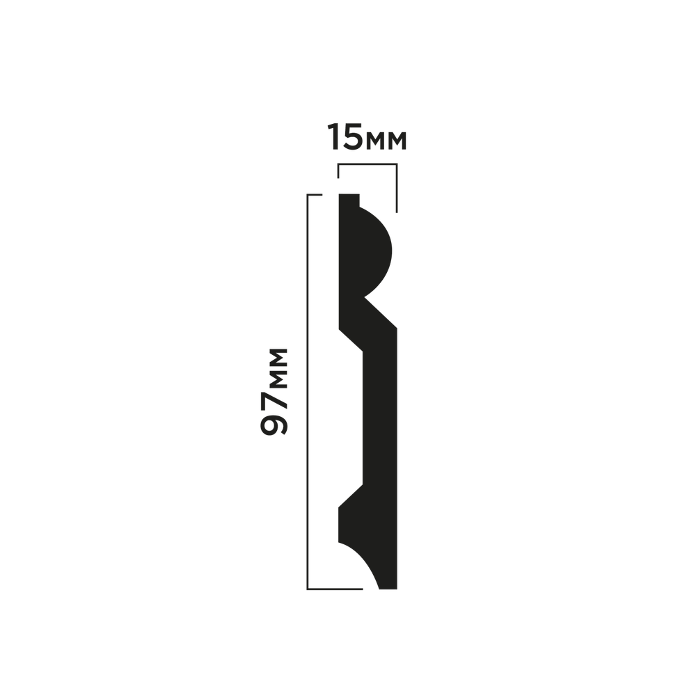 Плинтус B97