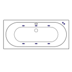 Акриловая ванна Excellent Oceana Slim Soft 180x80 WAEX.OCE18S.SOFT