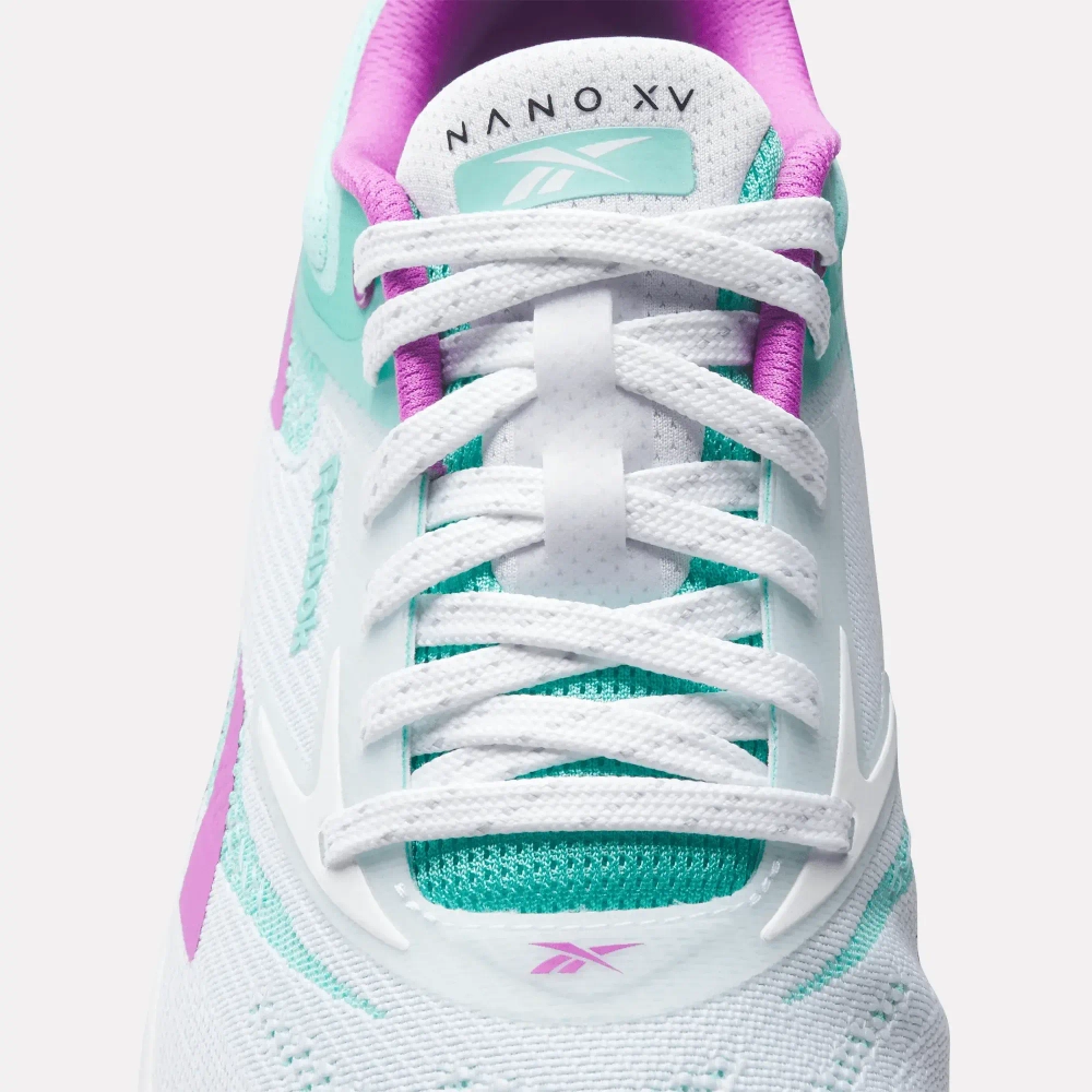 Кроссовки мужские Reebok Nano X5 (Бело-Зеленые)