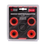 Комплект копировальных втулок D=12/16/20/24 для RBU WOODWORK TGA-005