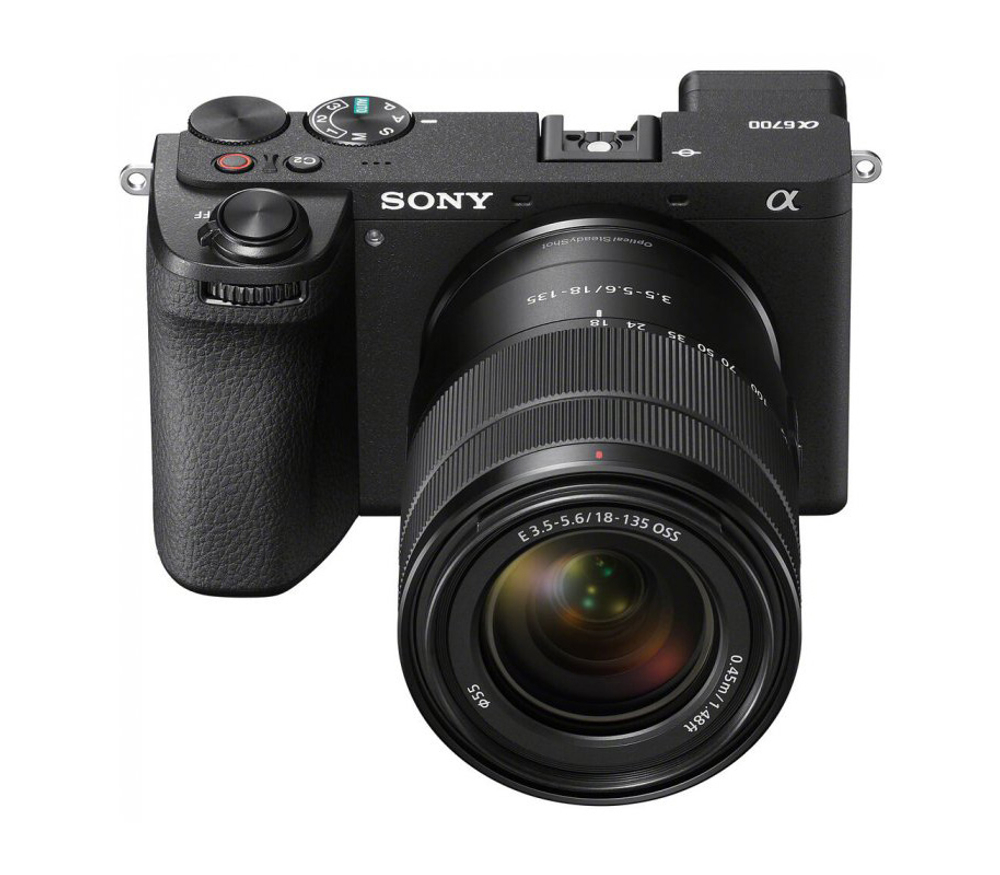 Беззеркальный фотоаппарат Sony Alpha a6700 Kit 18-135mm, черный