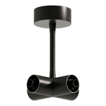 ST1602.469.00 Потолочный токопроводящий X-коннектор ST-Luce Черный