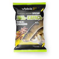 Прикормка Vabik Special Tench-Carassio Anise "Линь-Карась Анис" (коричневая), 1кг