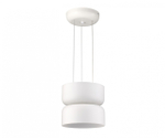 08300-2,01 Подвес Саликс белый d43,2 h18 Led 20W (3000K). ТМ Kink Light