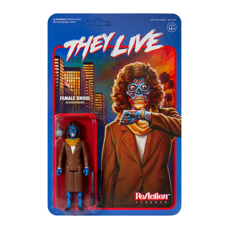 Фигурка Super7 - ReAction They Live - Female Ghoul