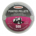 Пули пневматические Люман "Pointed pellets" 0,57гр. 4,5мм (500шт.)