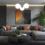 Citilux Томми CL102134 Люстра трехрожковая Матовый Хром