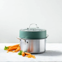 GreenPan Крышка-пароварка 24 см зеленая EAN 4894871011274