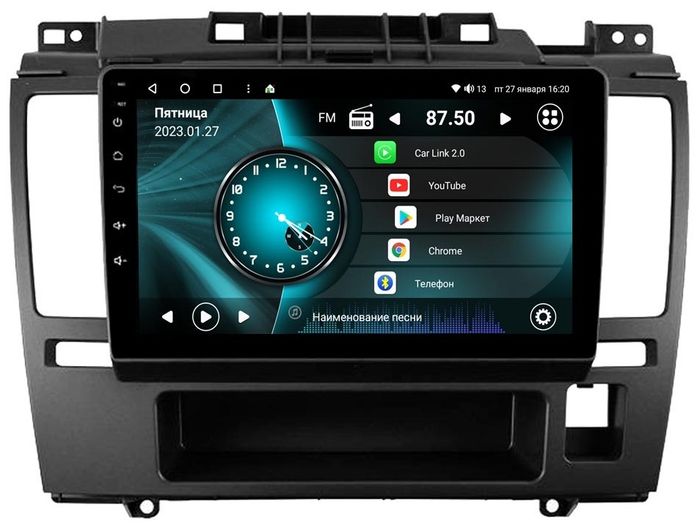 Магнитола для Nissan Tiida 2004-2013 (правый руль), Tiida Latio 2004-2012 - Vaycar VA51-1148 на Android 13, Быстрая, 4G SIM-слот