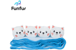Игрушка подушка с пледом Funfur Pudding