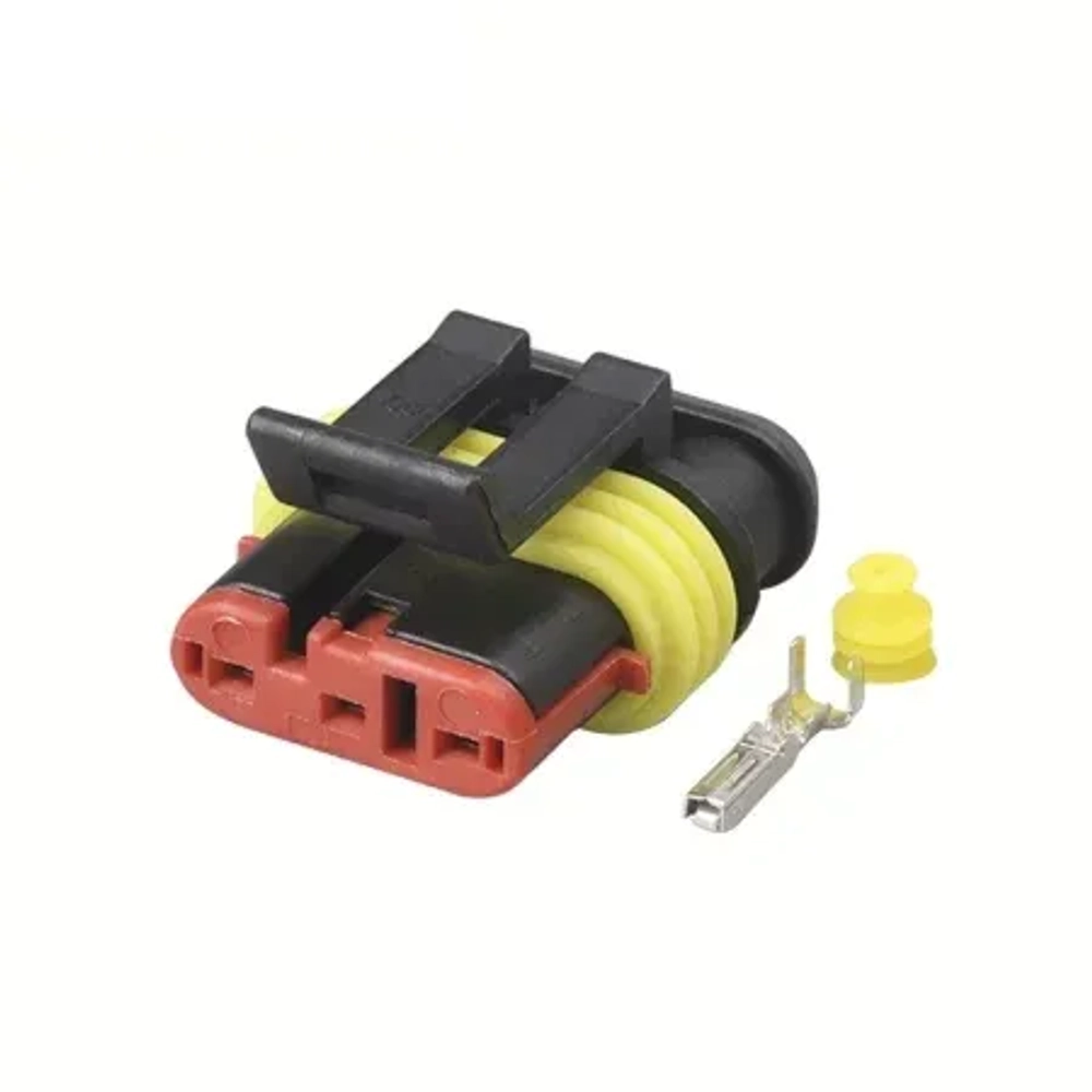 Комплект разъёмов AMP Superseal 1.5 3 Pin 282087-1 282105-1