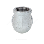 Угольник переходной чугун оц Ду 20х15 (3/4"х1/2") ВР/ВР Fittex PLUS