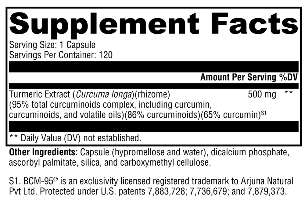 CurcuPlex-95™ 120 Capsules