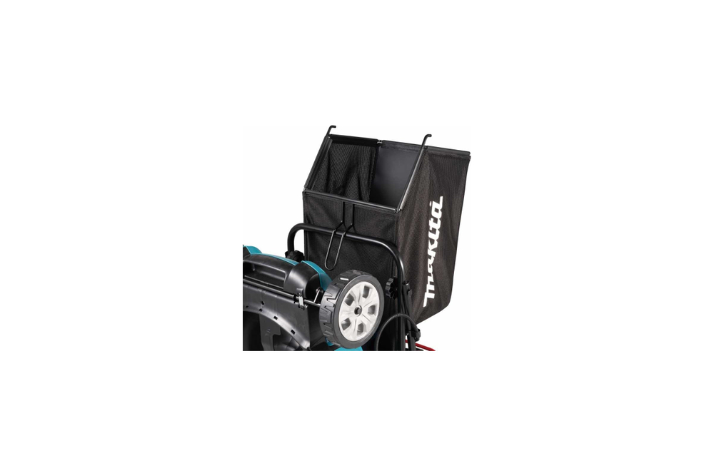 Газонокосилка аккумуляторная Makita LXT 2x18 В, 860 Вт, дека 48 см, 62 л, 4в1 XPT (2xBL1850B DC18SH) DLM480CT2