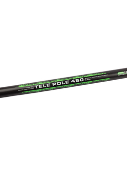 Удилище телескопическое с кольцами (болонское) Fish Crystal Tele Pole длина 4.5 м, тест до 40 г