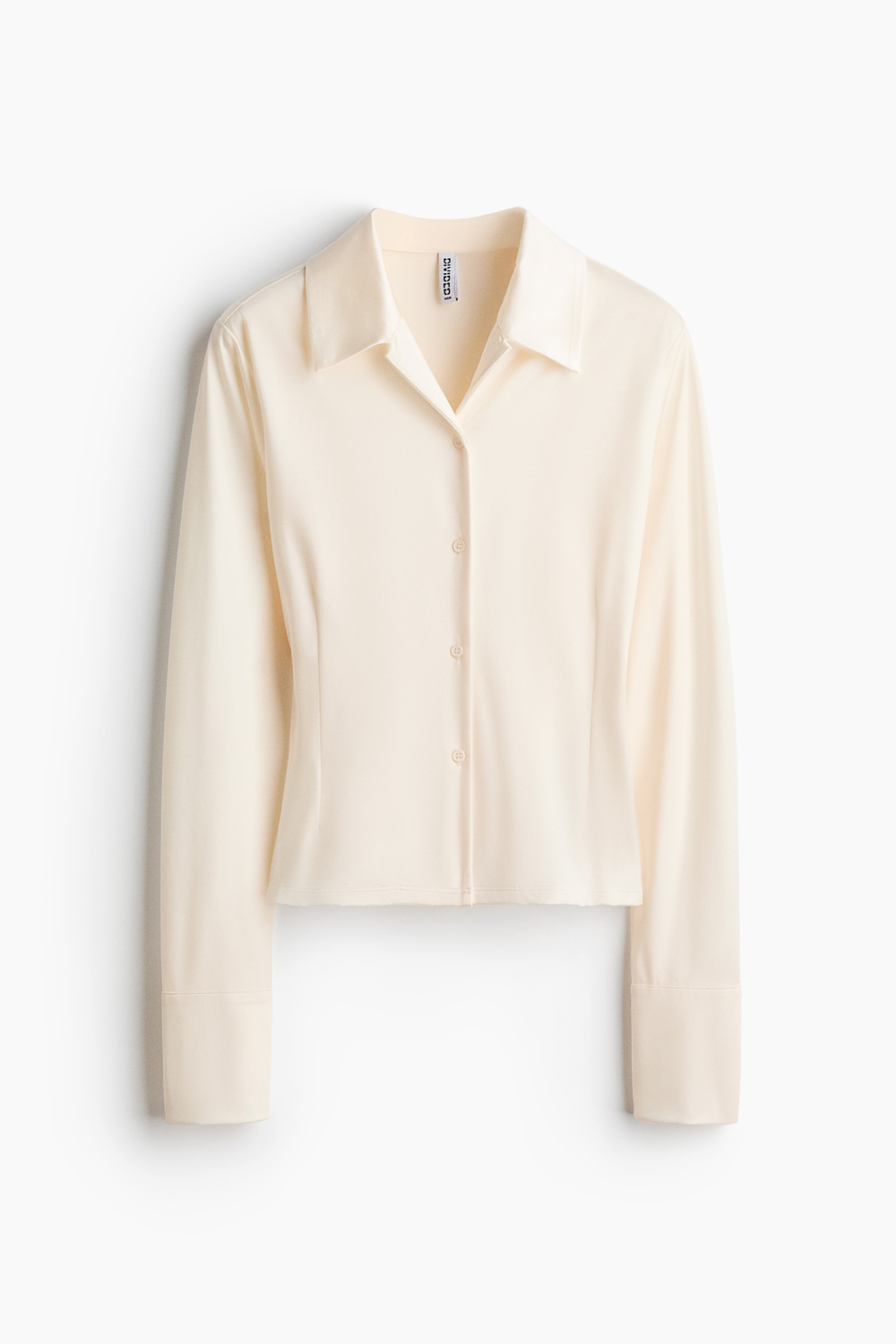 Облегающая рубашка из джерси - H&M