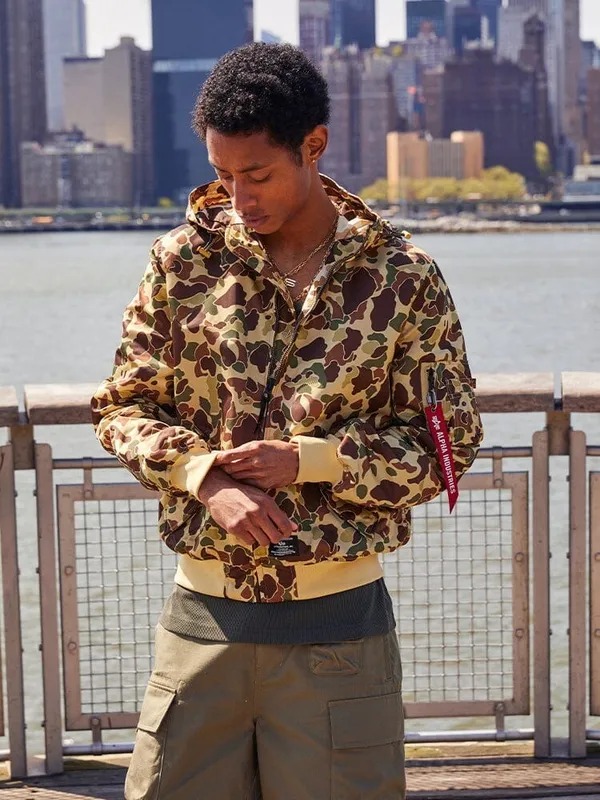 Ветровка мужская Alpha Industries L-2B HOODED GEN II FLIGHT JACKET