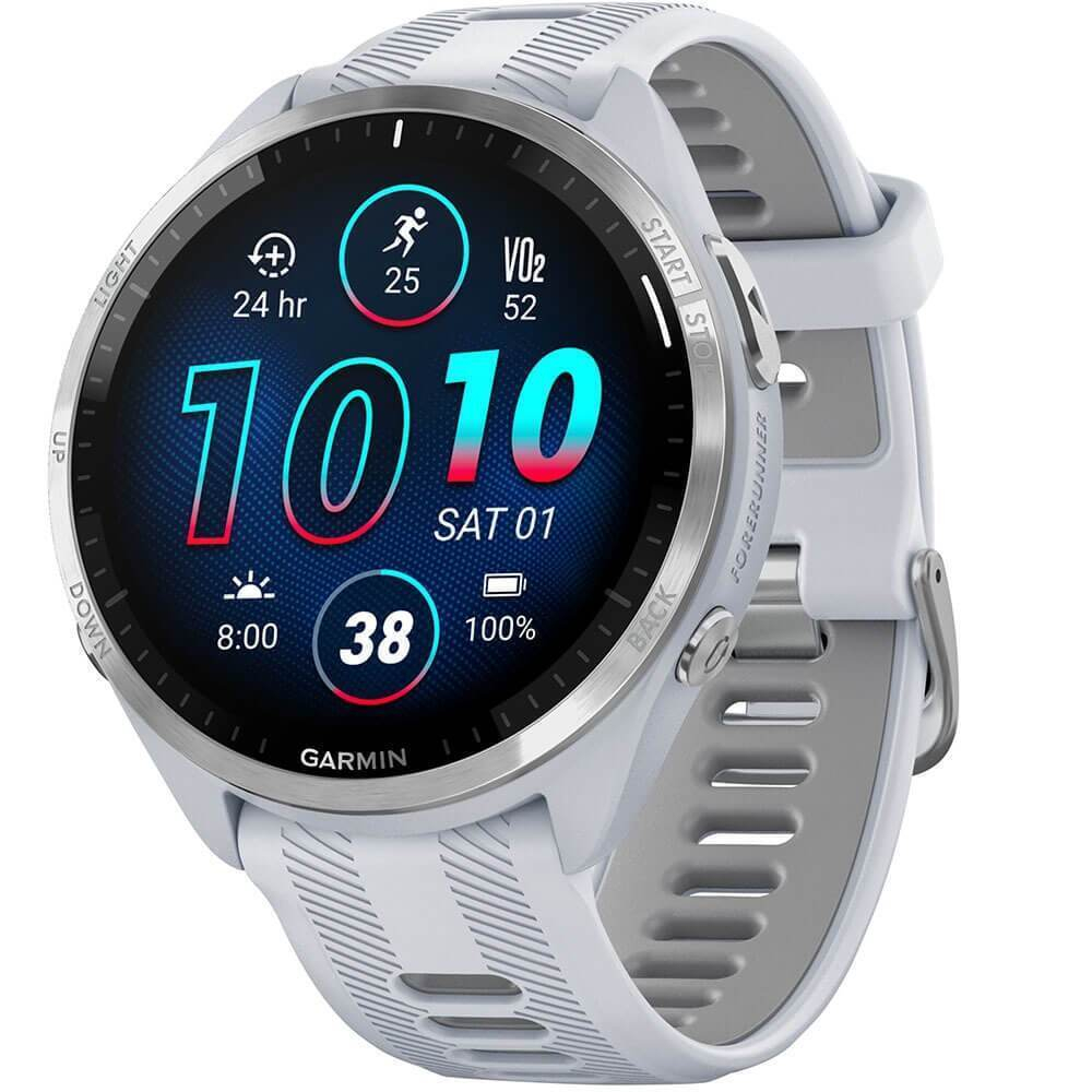 Умные часы Garmin Forerunner 965 Whitestone белый