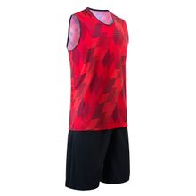 Форма баскетб. игровая TORRES Pro, B-1033-04-L, р.L, 100% полиэстер, красно-черный