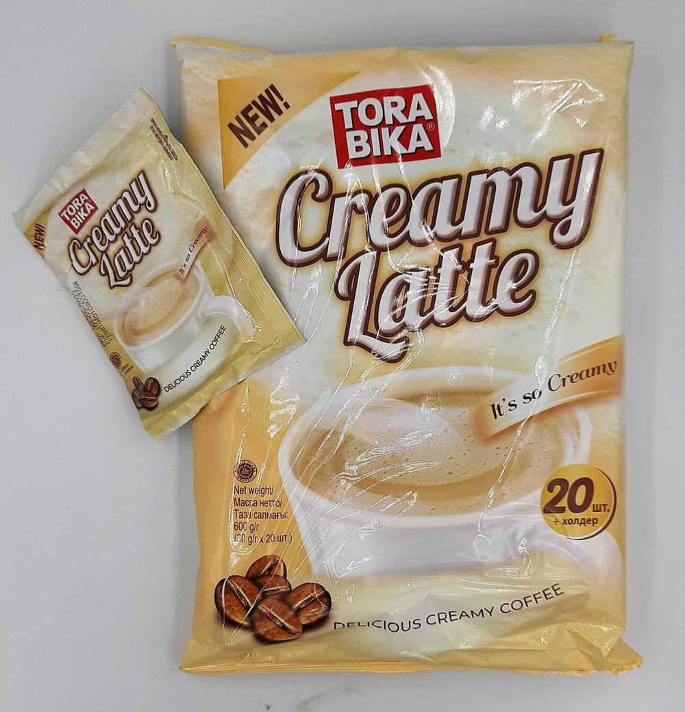 Кофейный напитокTorabika CreamyLatte 30гр 1/12/20