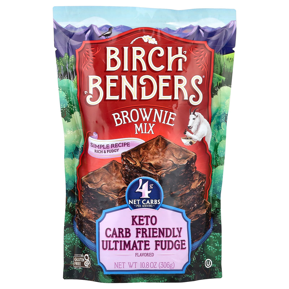 Birch Benders, смесь для брауни, Ultimate помадка, 306 г (10,8 унции)