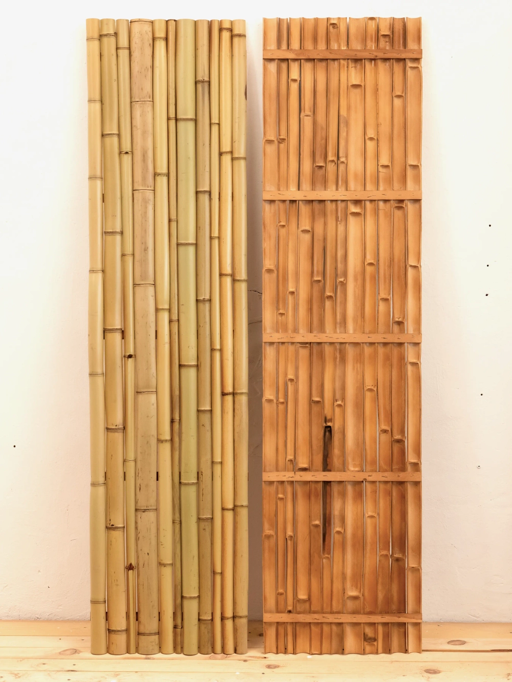 Панель из натурального бамбука, 200х50 см