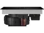 Варочная панель MAUNFELD MIHC604SF2BK индукционная с вытяжкой