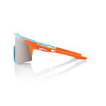 Спортивные очки с диоптриями 100% Speedcraft / Soft Tact Two Tone / HiPER Silver Mirror Lens