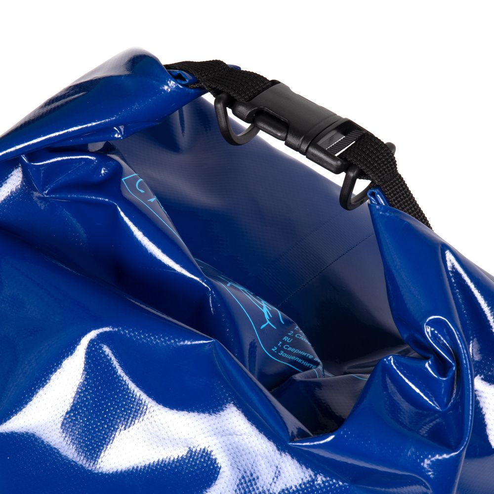 Гермомешок "СЛЕДОПЫТ - Dry Bag",с лямками, 60 л,ПВХ, цв. синий/25/