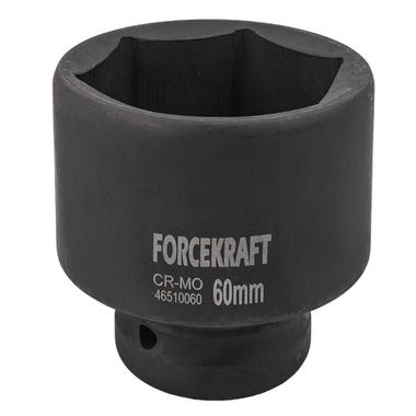 Головка ударная глубокая 3/4'', 60мм (6гр.) FORCEKRAFT FK-46510060