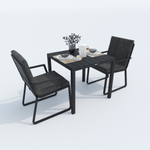 Стол обеденный Ideal Patio ДОЛЛА алюминий 80х80 см (4 ножки)