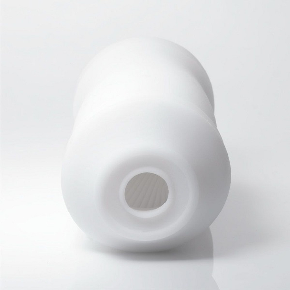 Белый 3D мастурбатор 11,6см Tenga Module TNH-002