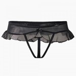 Трусики с доступом и юбочкой Le Frivole Easy to love (S/M, 42-44)