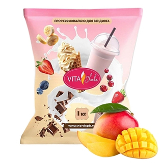 ND PRIME «Vita Shake» Премиум со вкусом МАНГО . Смеси сухие для приготовления молочных коктейлей на