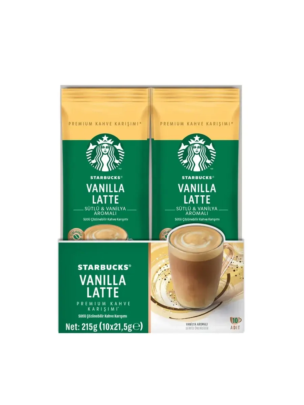 Starbucks Растворимый Vanilla Latte