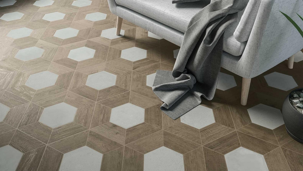 Wow 60 Grad Chevron B Calacatta 9.8x52.2