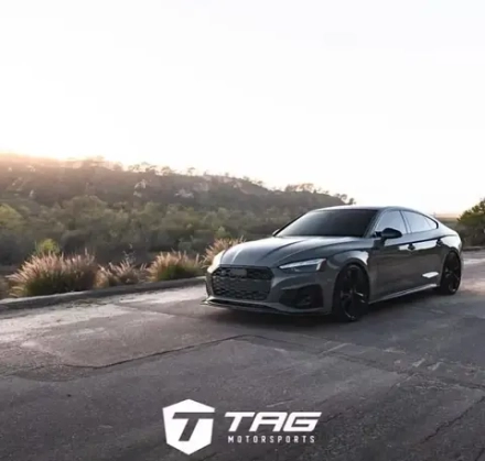 Карбоновая губа для AUDI S5 & A5 S LINE 2020-2025+ B9.5 Ауди обвес