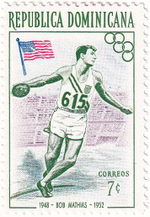 25 почтовых марок, Доминиканская республика, 1940-1950-е годы, Олимпиада, спорт, природа
